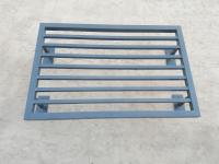 Balkon francuski, balustrada z profilu