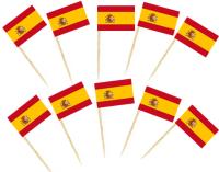 Флаг Испании пикеры булавки 20 шт флаг Испании зубочистки