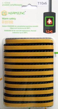 ZESTAW NAPRAWCZY KOMINKÓW TAŚMA SZKLANA 10x6 mm