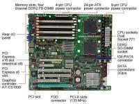 Материнская плата asus Intel LGA 771