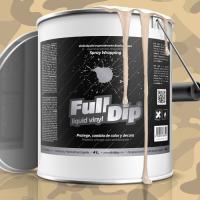 FULL DIP Folia guma w sprayu BEŻOWY MILITAR 4L