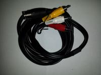Kabel 2,5m HQ 3xCINCH A/V Atari XL/XE