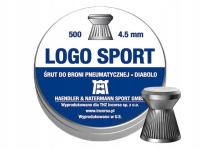 Śrut diabolo H&N Logo Sport płaski 4,5 mm 500 szt.