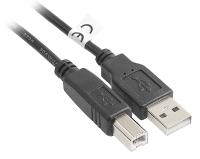 Kabel Lanberg USB 2.0 A-B M/M 5m czarny