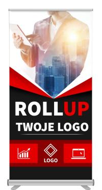 ROLL-UP Rollup с печатью кассеты реклама blockout 85X200CM дизайн бесплатно