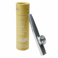 KERA AUDIO KAZOO METALOWE K-1S SILVER + ETUI MIRLITON SREBRNE