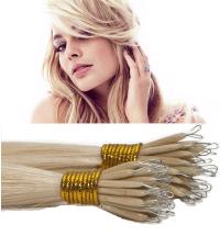 NANORINGI włosy naturalne 40cm pasemka NANO RINGI doczepiane przedłużania