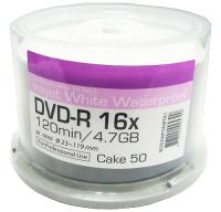 RITEK płyty DVD-R Glossy Wodoodporne PRINTABLE C50