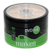 Płyty Maxell DVD+R 4.7 GB x 16 - 50 sztuk