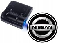 СВЕТОДИОДНЫЙ ПРИВЕТСТВЕННЫЙ ЛОГОТИП NISSAN WIRELESS 3D