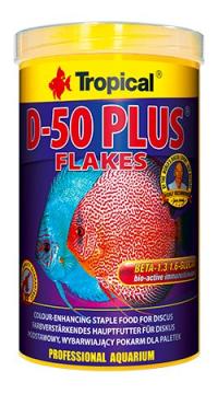 Tropical D-50 PLUS DISCUS 1000ml POKARM DLA PALETEK DYSKOWCÓW SKALARÓW