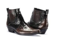 ХИТ!! Ковбойские сапоги крокодил модель 630 кожа натуральная