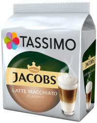 Капсулы TASSIMO Jacobs Латте Макиато Классико 8