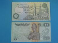 Egipt Banknot 50 Piastres 2000 !! P-62b UNC