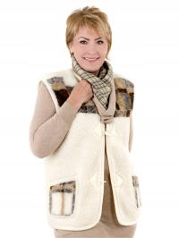 Теплый шерстяной жилет 100% меринос размер 2XL