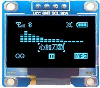 Дисплей OLED 0,96 SSD1306 BLUE Arduino SPI, I2C