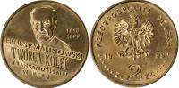 2 złote (1999) - 100. rocznica śmierci Ernesta Malinowskiego