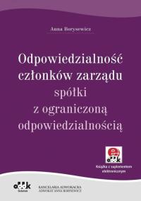 Odpowiedzialność członków zarządu spółki z ogranic