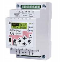 Astronomiczny zegar programowalny REV-302 16A DIN