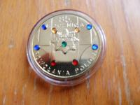 85-LECIE POLICJI POLICJA 2004 2 ZŁ Z CYRKONIAMI