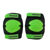 Kawasaki kpl ochr łokcie i kolana czarno-zielone S