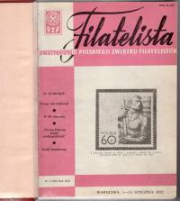 K089 Filatelista 1972 - 1973r w twardej oprawie