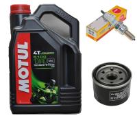 KYMCO MXU 500 OLEJ MOTUL + FILTR + ŚWIECA NGK