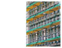 Rusztowania klinowe choinkowe ocynkowane 68m2 Rusztowanie Fasadowe