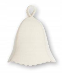 САУНА ШАПОЧКА ЭКРЮ 100% НАТУРАЛЬНАЯ ШЕРСТЬ 3 РАЗМЕРА