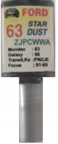 FORD STARDUST 63 LAKIER ZAPRAWKA DO RYS ARASYSTEM