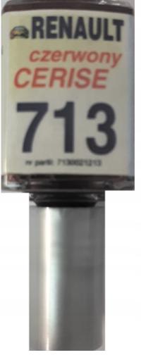 Zaprawka lakier do rys 10ml RENAULT DACIA 713 CZERWONY CERISE