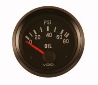 Часы счетчик индикатор давления масла VDO 0-80psi