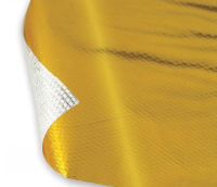 Золотой самоклеящийся теплоизоляционный коврик 100x50