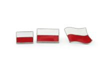 Марки Польша флаг x3 булавки
