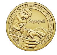 Indianka 2017 - Native American Sacagawea Dollar D