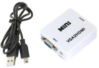 Adapter Aptel VGA HDMI biały
