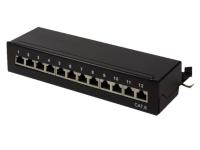 Patch panel stacjonarny LogiLink NP0017 czarny