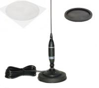 Cb antena SIRIO OMEGA 27 magnes 12cm + GUMA +FOLIA