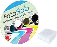 Печать на CD DVD с вашим дизайном конверт / печатный диск