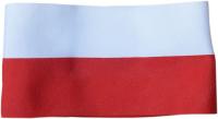 Оголовье бело-красный Польша флаг ш. 10см 44см