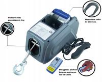 Портативная электрическая лебедка на крючок - 2,7 T