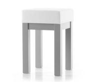 Taboret DREWNIANY ERGO stołek podwójne siedzisko