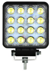 Lampa robocza LED TT Technology 48 W 24 V kwadratowa IP67 3400 lm