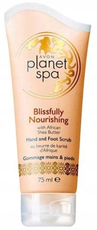 AVON SPA Blissfully Nourishing scrub peeling butter do rąk stóp masło shea