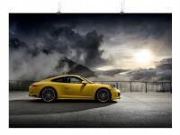 PLAKAT PORSCHE AUTO CAR 90x60 CM 7 WZORÓW MATOWY