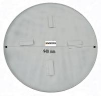 Дисковая пластина 940 мм лист 3 мм для затирочной машины 900 мм