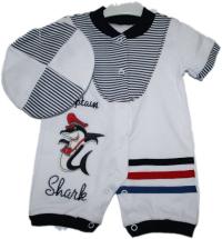 ZEYN - RAMPERS KAPITAN DELFIN z czapką - cm